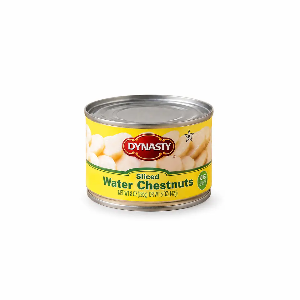 Castañas de Agua en Rodajas Dynasty (sliced Water Chestnuts) 1