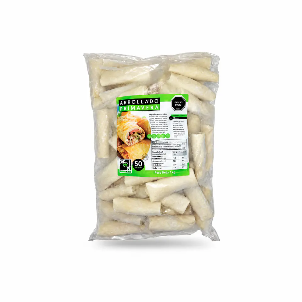 Arrollado Primavera Asia Wok (50 Uds) 1