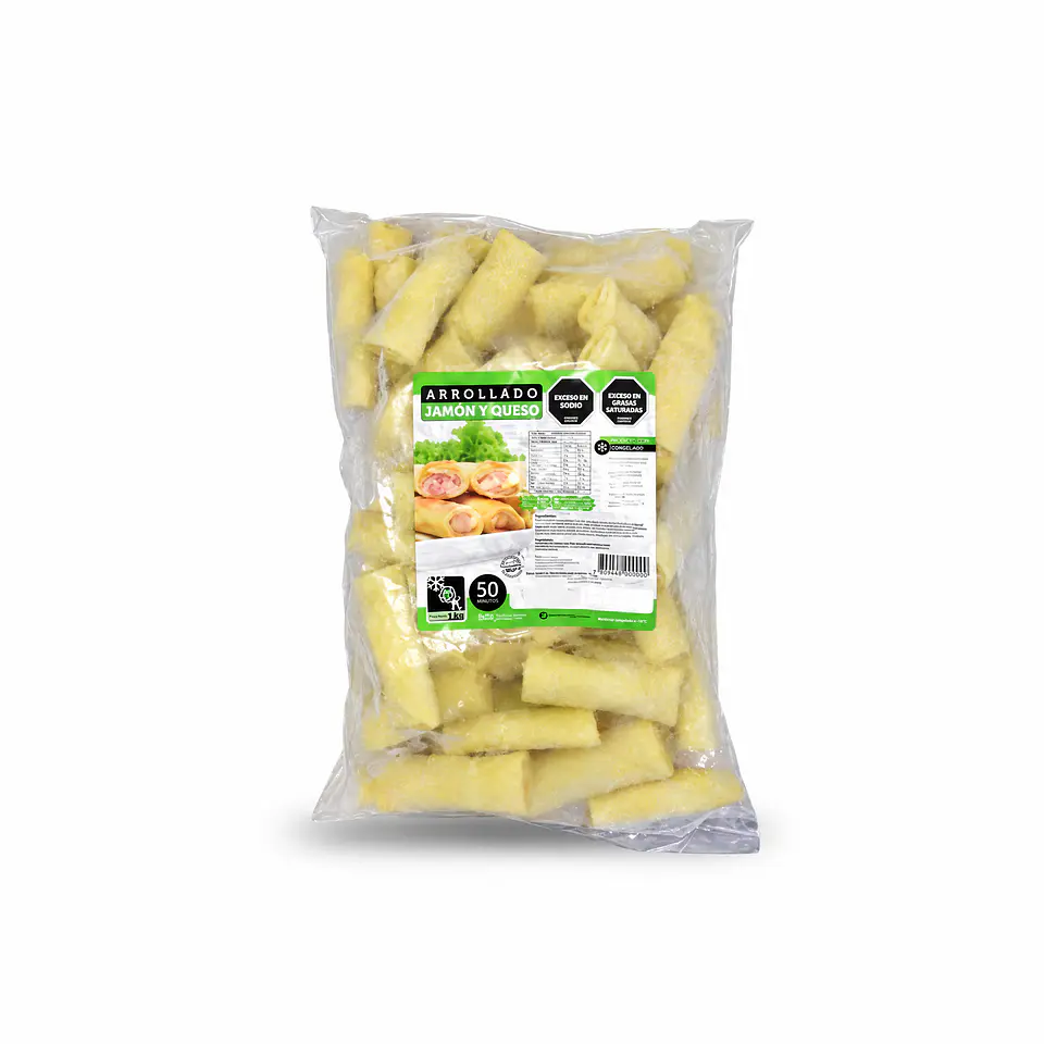 Arrollado Jamón y Queso Asia Wok (50 Uds) 1
