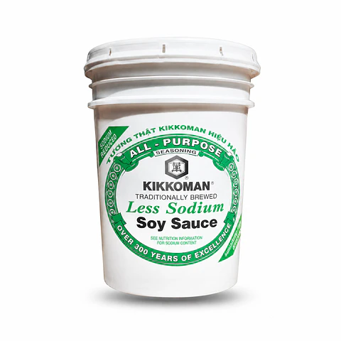 Balde Salsa de Soya Menos Sal Kikkoman (18,9 Ml)