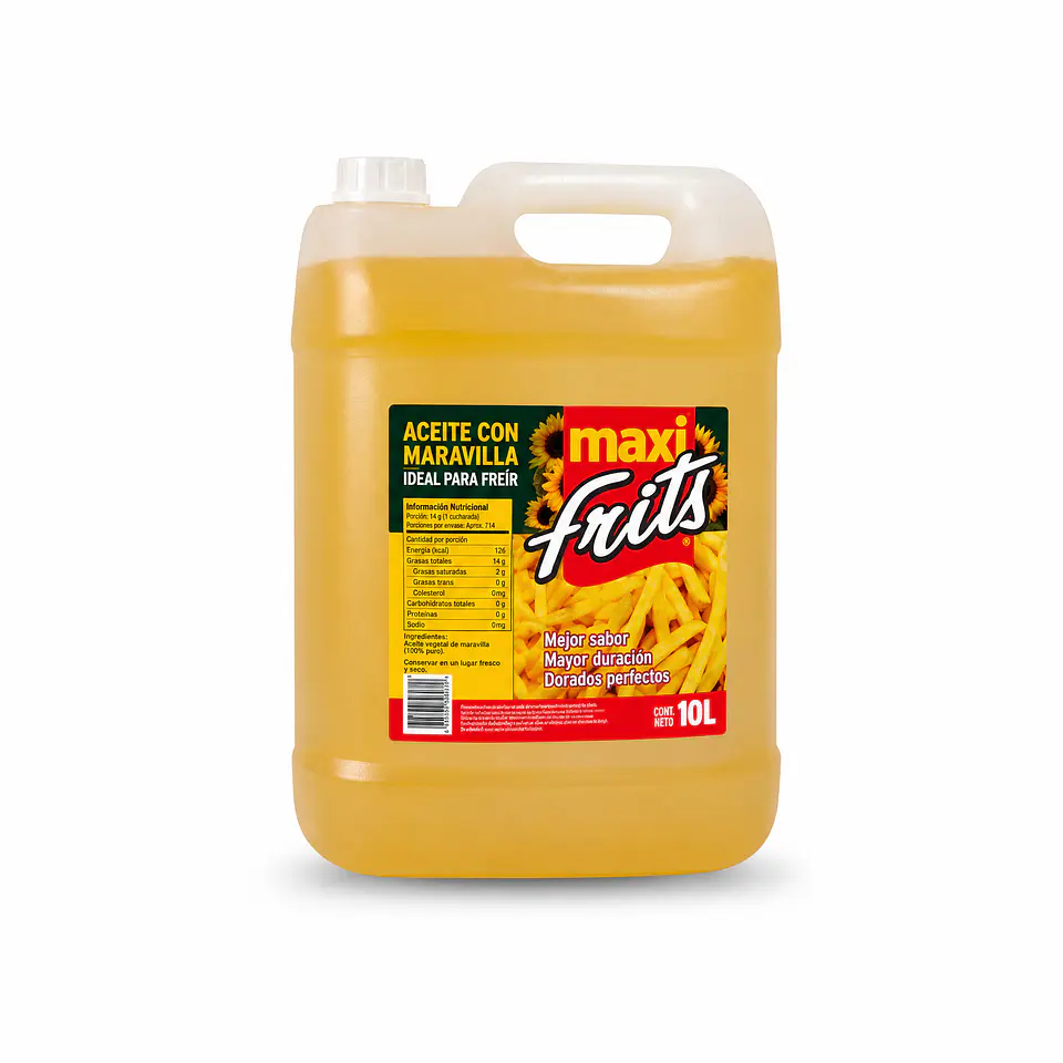 Aceite Maxifrits Maravilla Bidón (10lt) 1