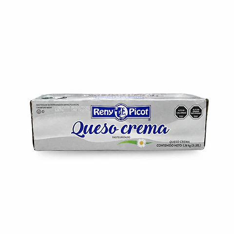 Queso Crema Reny Picot Barra 1,36 Kg