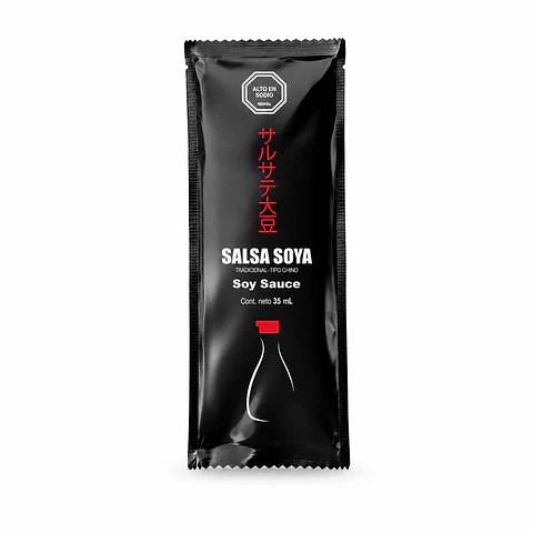 Salsa de Soya 300 Sachet (35 Ml C/u)