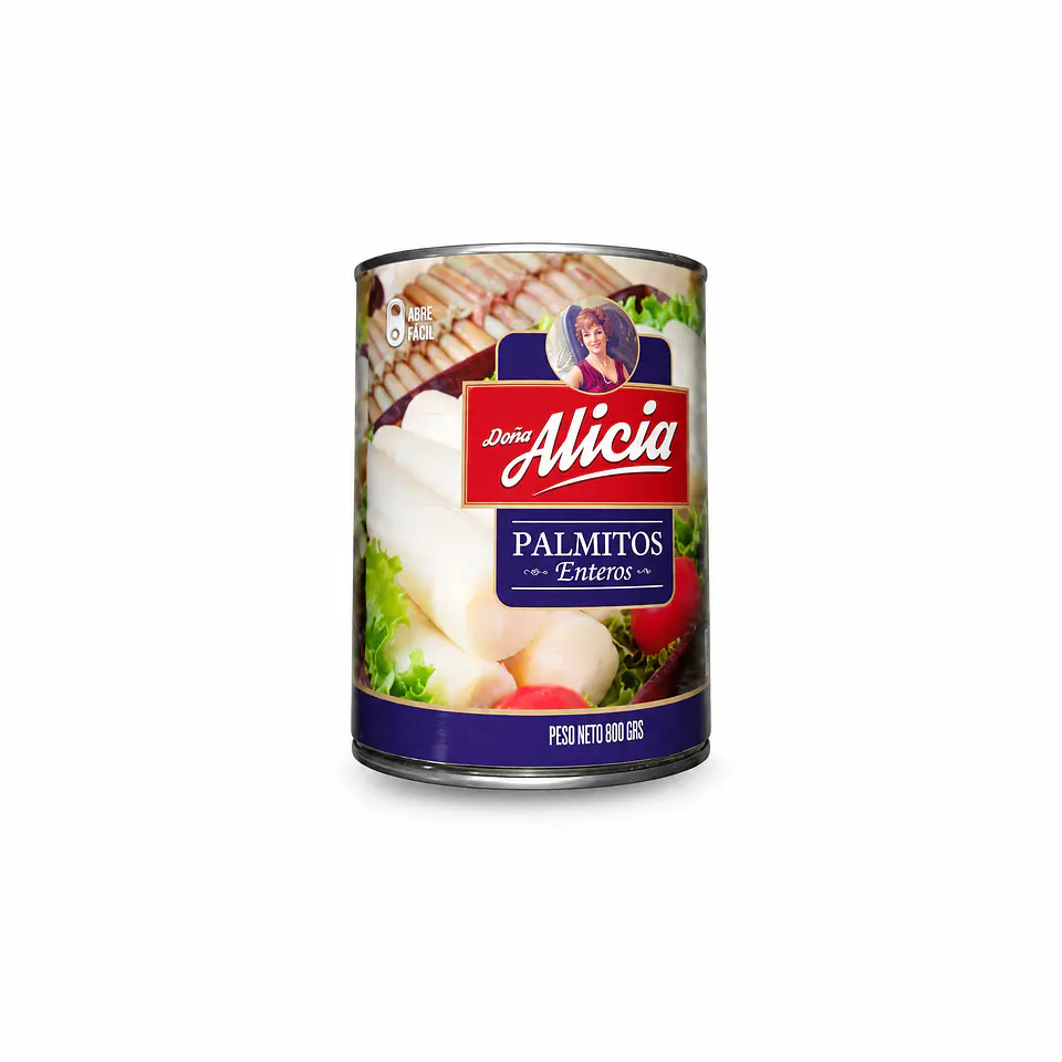 Palmitos Enteros Doña Alicia 800gr 1