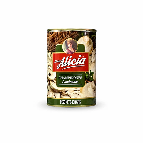 Champiñones Laminados (lata 400 Gr)