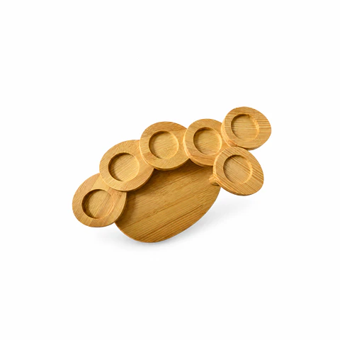 Bandeja de Sushi Modelo Escalera (43cm)