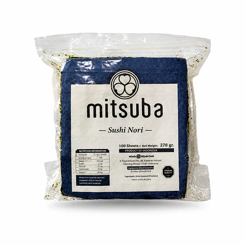 Alga Sushi Mitsuba Blue (100 Hojas)