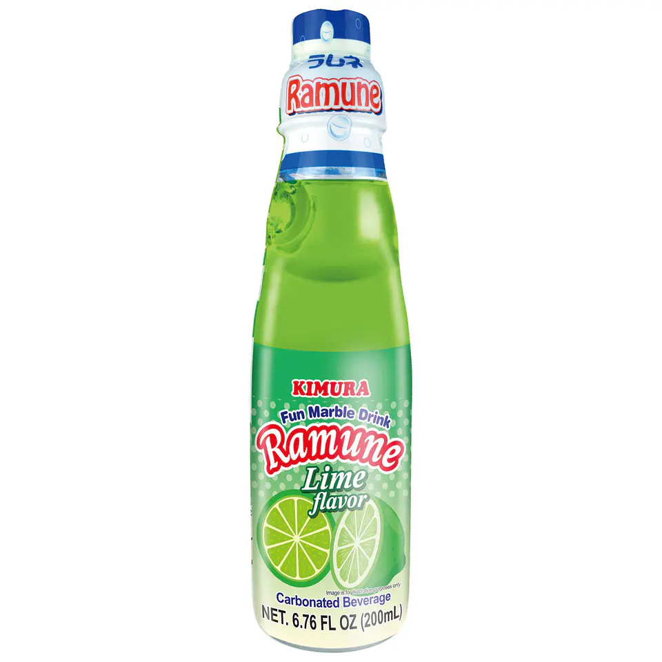 BEBIDA RAMUNE KIMURA LIMA (200 ML) 1
