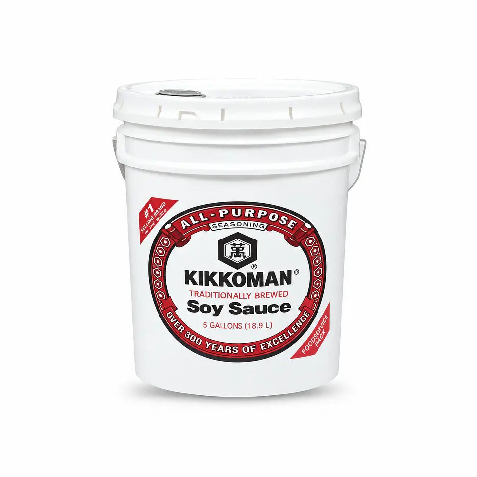 Salsa de Soya Kikkoman Foodservice (18,9 L) 1