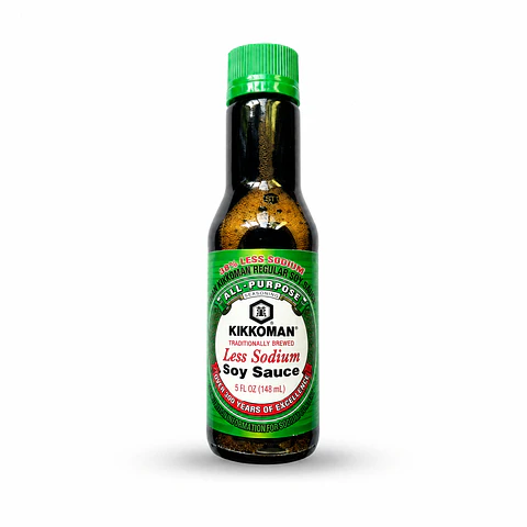 Salsa de Soya Kikkoman Reducida en Sodio (148 ml)