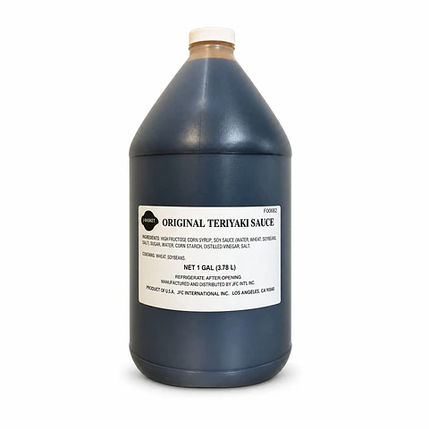 J-BASKET Salsa Teriyaki Original — 1 galón (3,8 L aprox.)