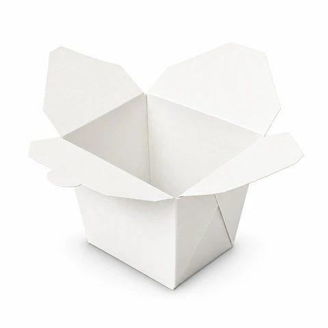 Envase Food Pail Blanco 16 oz (50 unidades)