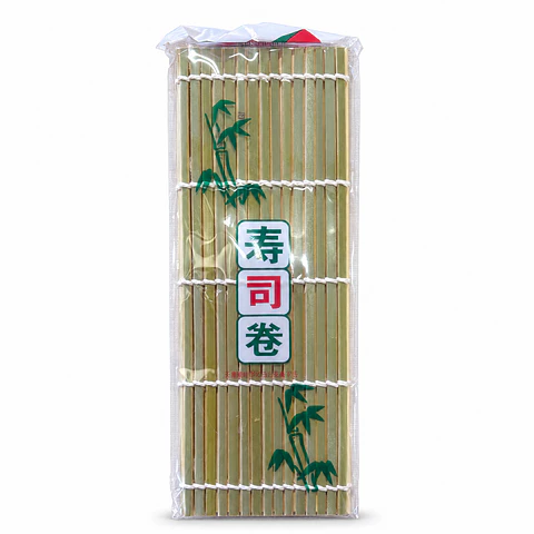 Esterilla rectangular de bambú para sushi (24 cm)