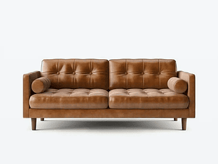 Sofá cómodo de demostración