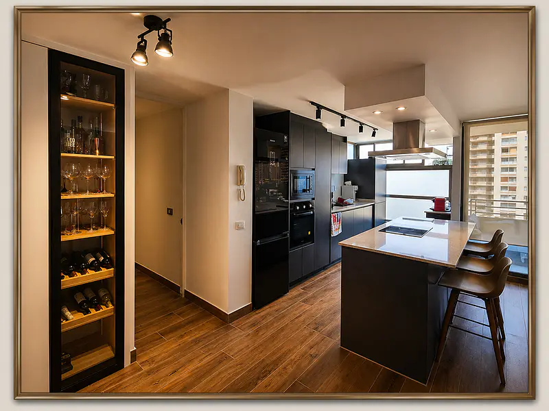      Cocina Isla + Cava 
