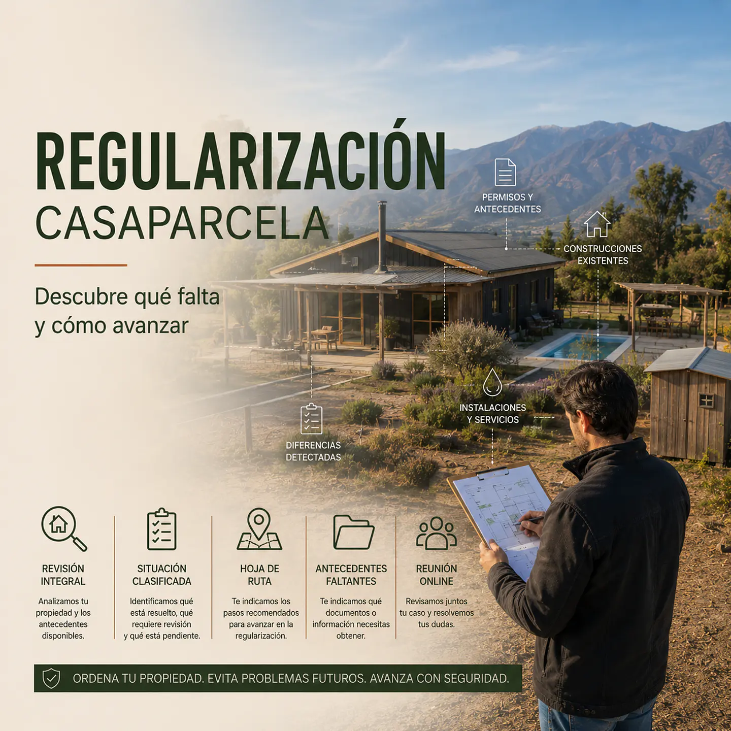 Diagnóstico de Regularización CasaParcela 1