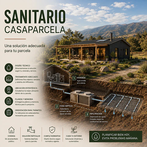 Proyecto Sanitario Particular CasaParcela