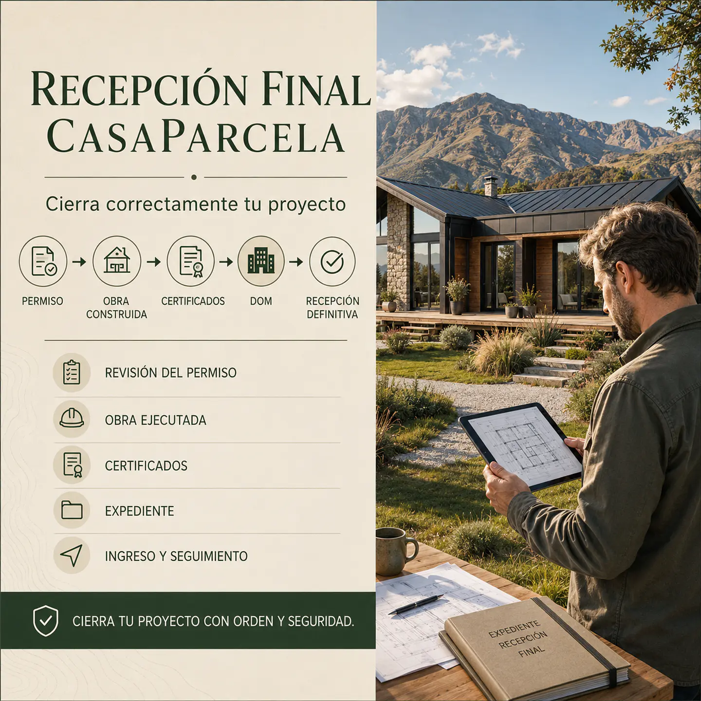 Recepción Final CasaParcela 1
