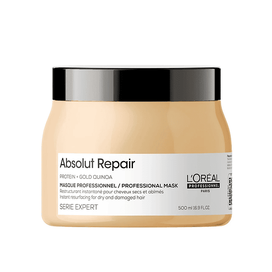 Pack Absolut Repair Reparación y Nutrición para Cabello Dañado Shampoo 300ml + Máscara 250ml + Cosmetiqueto