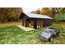 CASA 75M2 - OBRA GRUESA HABITABLE PANEL SIP