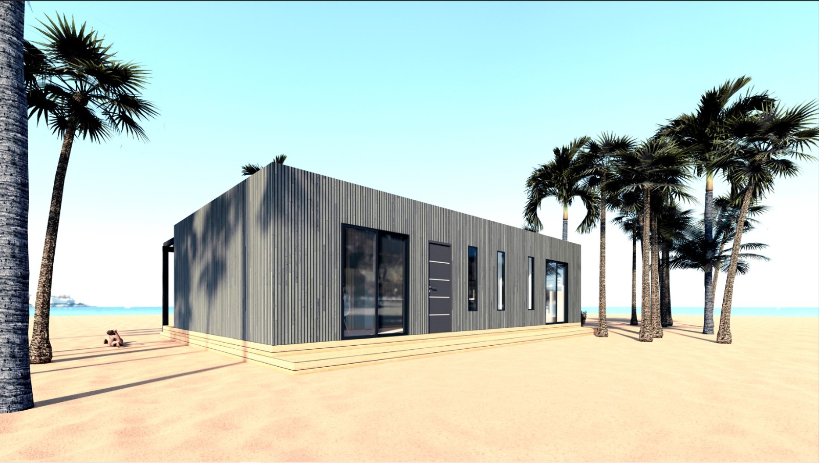 CASA 80M2 - OBRA GRUESA HABITABLE PANEL SIP