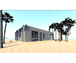 CASA 80M2 - OBRA GRUESA HABITABLE PANEL SIP