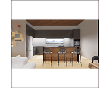 CASA 136M2 - (MODELO B) OBRA GRUESA HABITABLE PANEL SIP