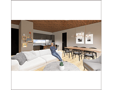 CASA 136M2 - (MODELO B) OBRA GRUESA HABITABLE PANEL SIP