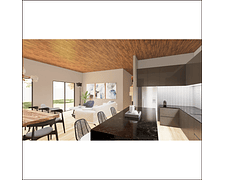 CASA 136M2 - (MODELO B) OBRA GRUESA HABITABLE PANEL SIP