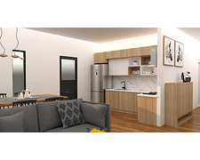 CASA 102M2 - (MODELO B) OBRA GRUESA HABITABLE PANEL SIP