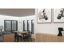 CASA 102M2 - (MODELO B) OBRA GRUESA HABITABLE PANEL SIP