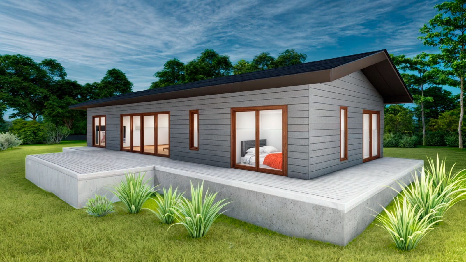 CASA 116M2 - OBRA GRUESA HABITABLE PANEL SIP