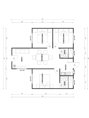 Casa Maullín 63 m²