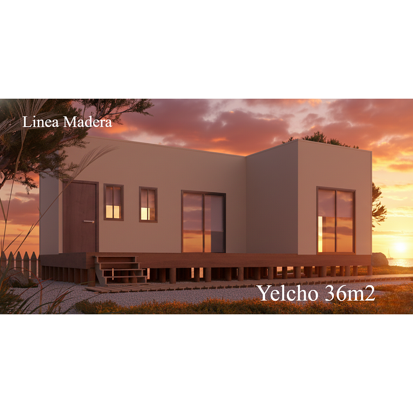 Casa Yelcho 36 m² 1