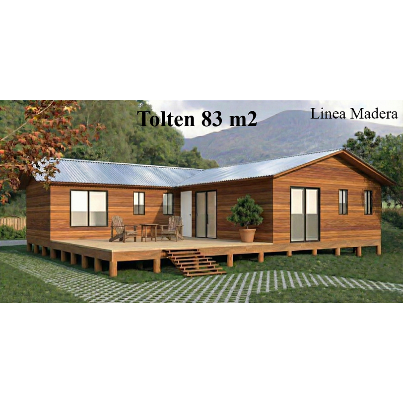 Casa Toltén 83 m² 1