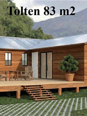 Casa Toltén 83 m²