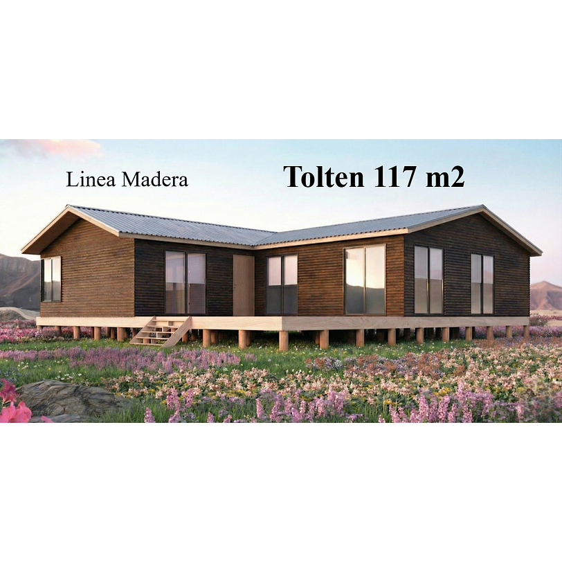 Casa Toltén 117 m² 1