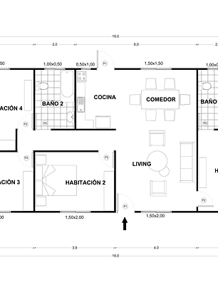 Casa Bio-Bio 128 m²