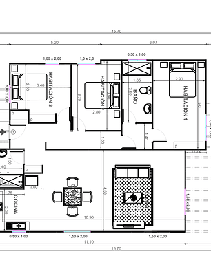 Casa Calle-Calle 110 m²