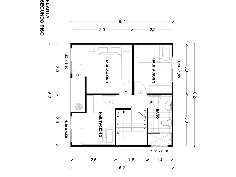 Casa Huasco 76 m² 3
