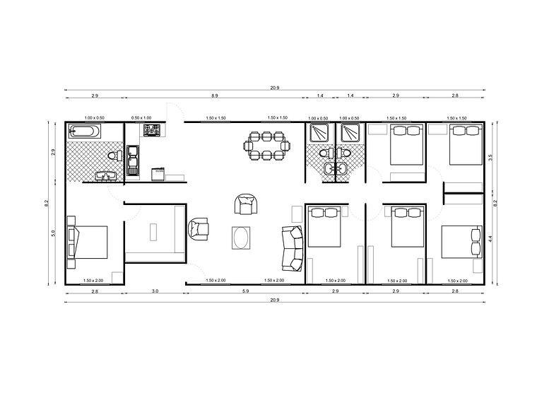 Casa Elquí 171 m² 2
