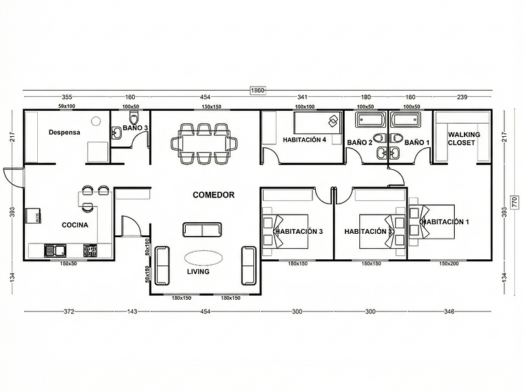 Casa Aysen 130 m² 2