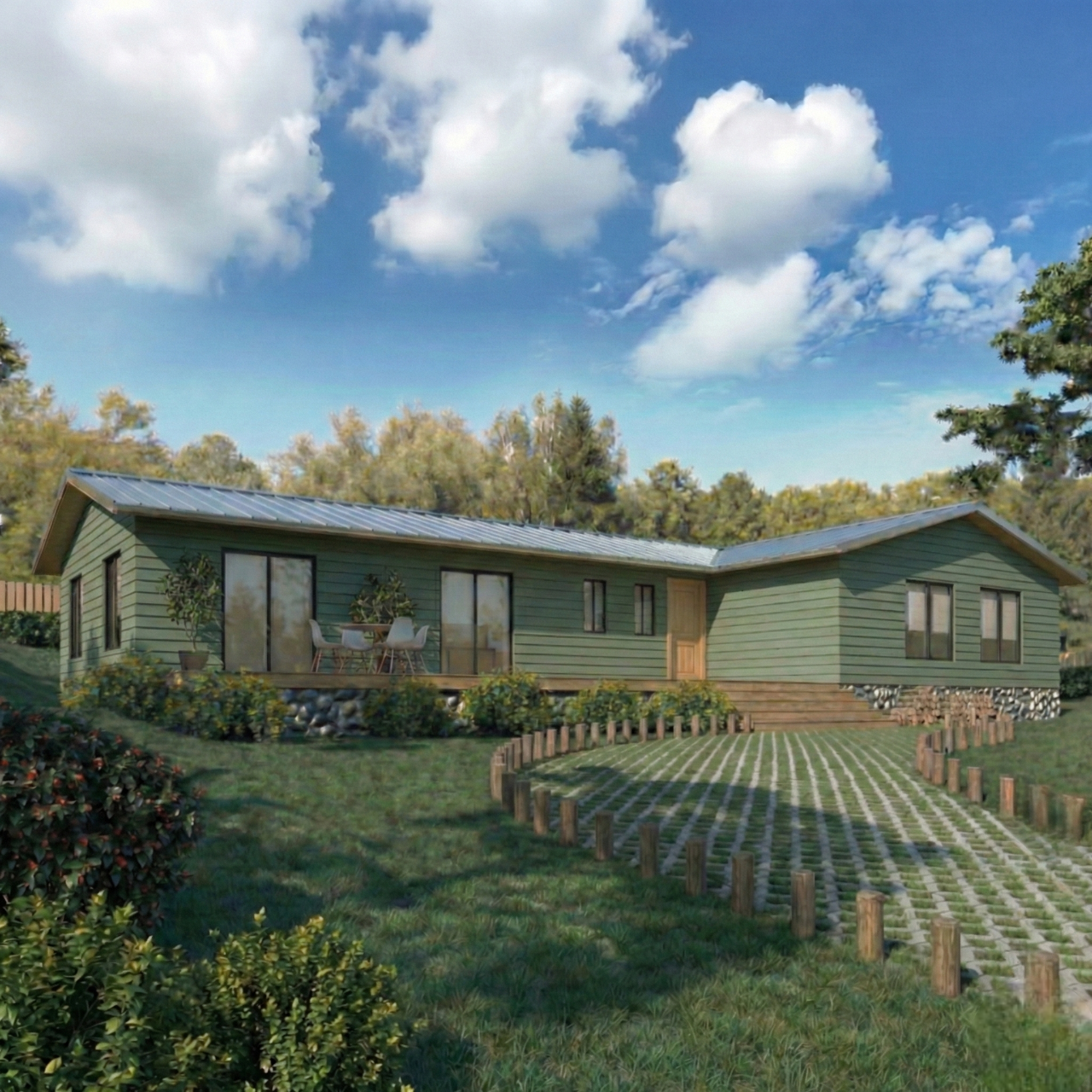 Casa Toltén 144 m²