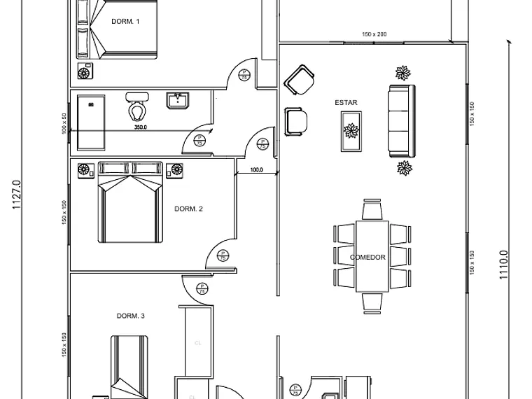 Casa Calle-Calle 111.5 m² 2