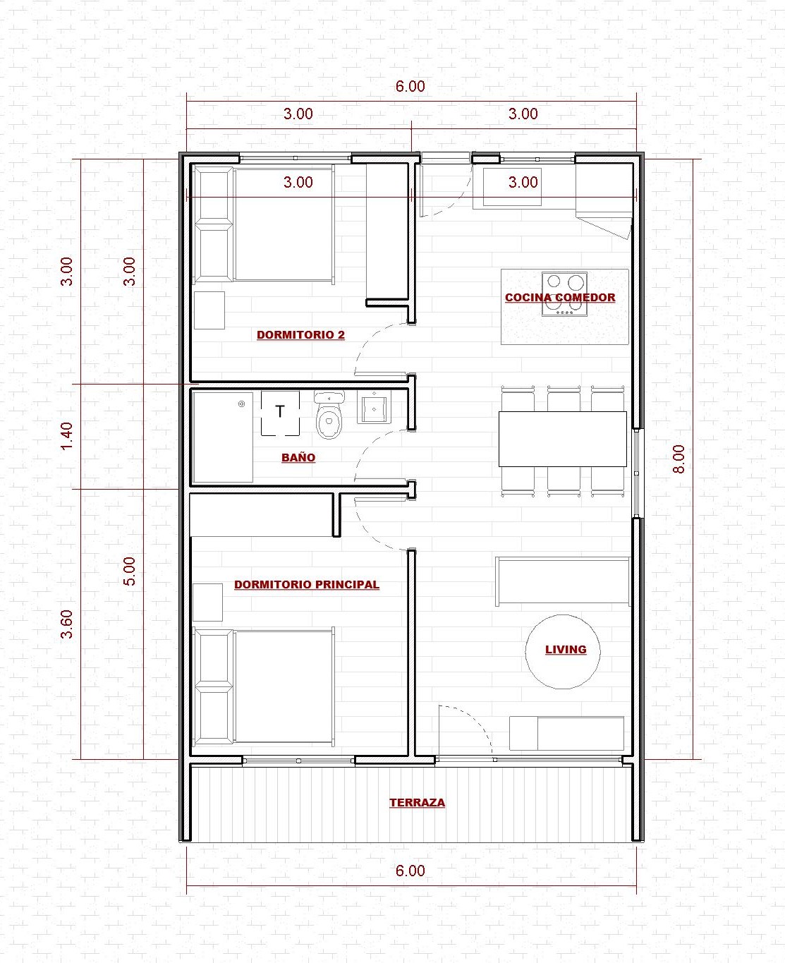 MODELO GALPON 54 MTS2 2