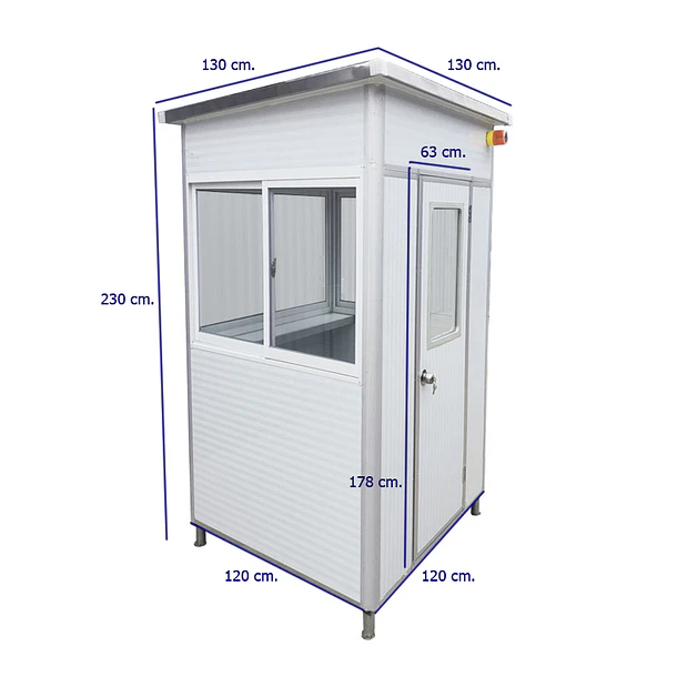 CASETA DE VIGILANCIA 130X130 2