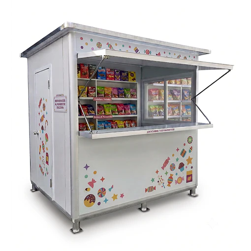 KIOSKOS MODULARES MEDIDAS ESPECIALES A PEDIDO