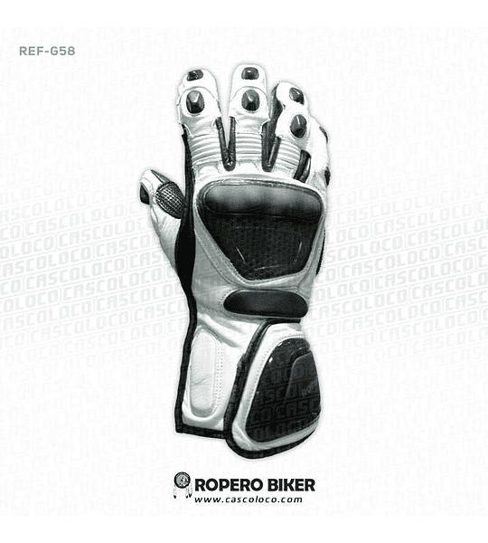 Guantes Cuero Ropero Biker G-58 - 