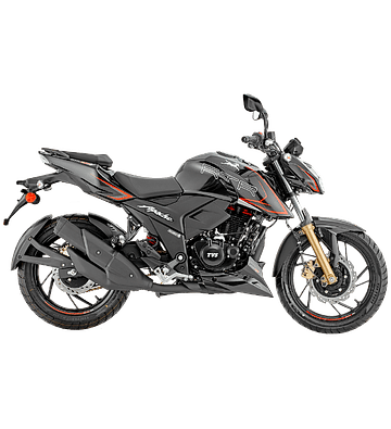 TVS APACHE RTR 200 4V XCONNECT - Negro/Rojo