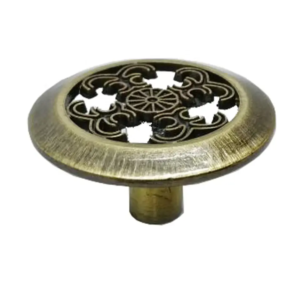 Tirador Cruz Bronce Antiguo 1